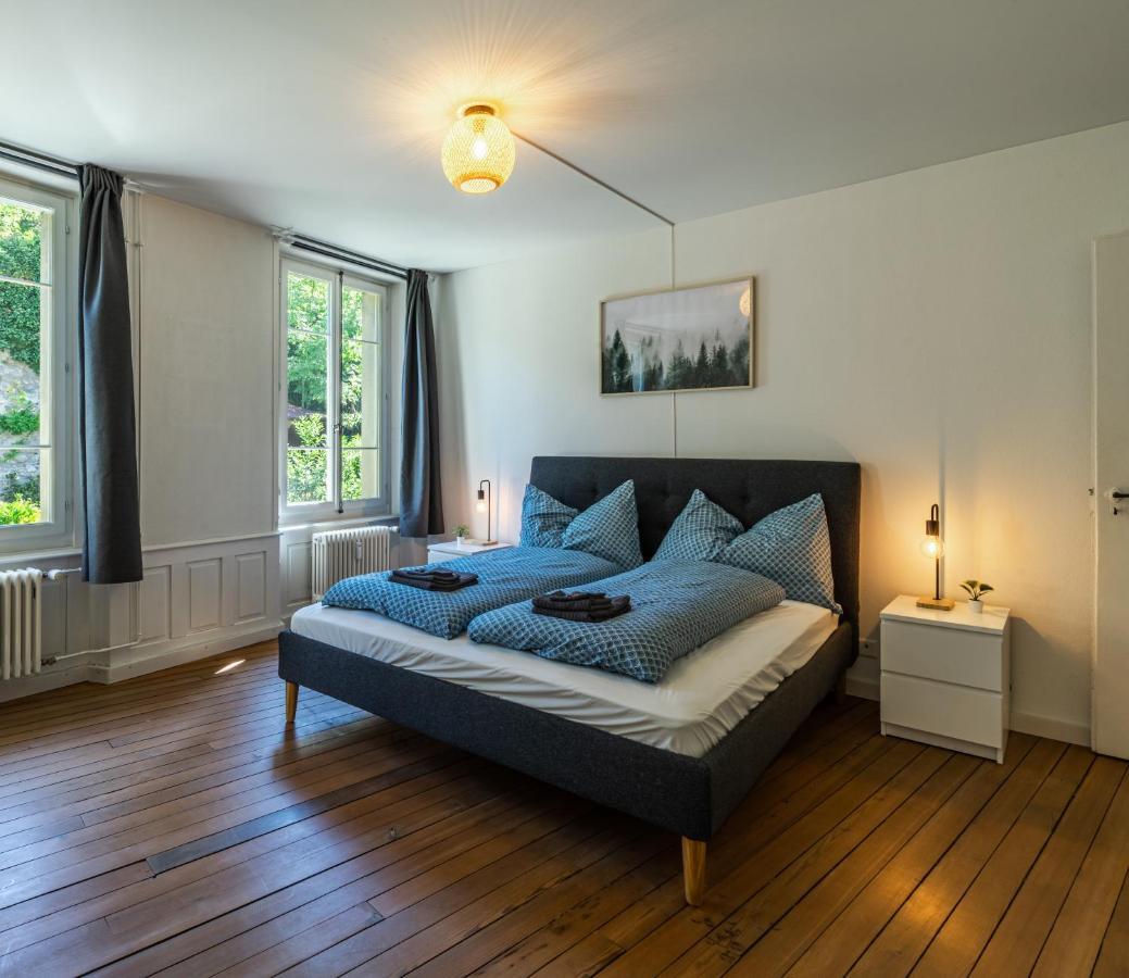 Historische Wohnung Im Herzen Der Thuner Altstadt Eksteriør billede