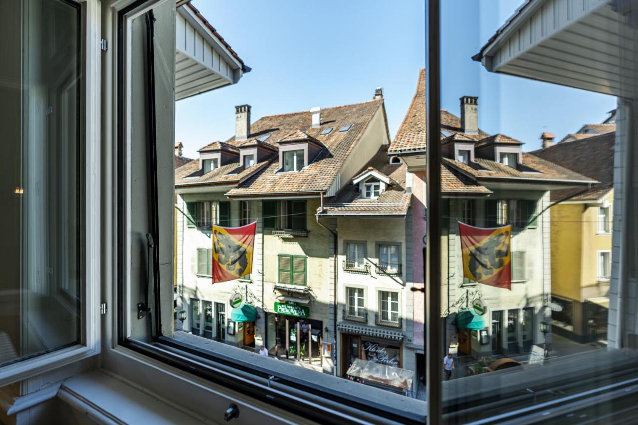 Historische Wohnung Im Herzen Der Thuner Altstadt Eksteriør billede