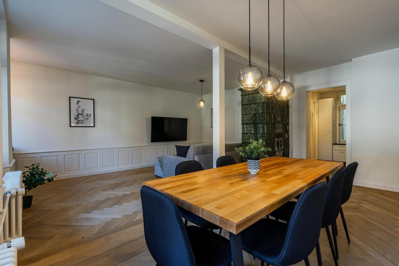 Historische Wohnung Im Herzen Der Thuner Altstadt Eksteriør billede