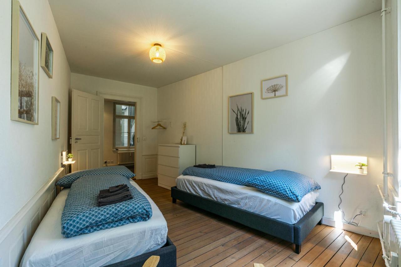 Historische Wohnung Im Herzen Der Thuner Altstadt Eksteriør billede