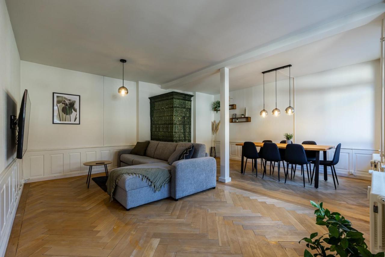 Historische Wohnung Im Herzen Der Thuner Altstadt Eksteriør billede